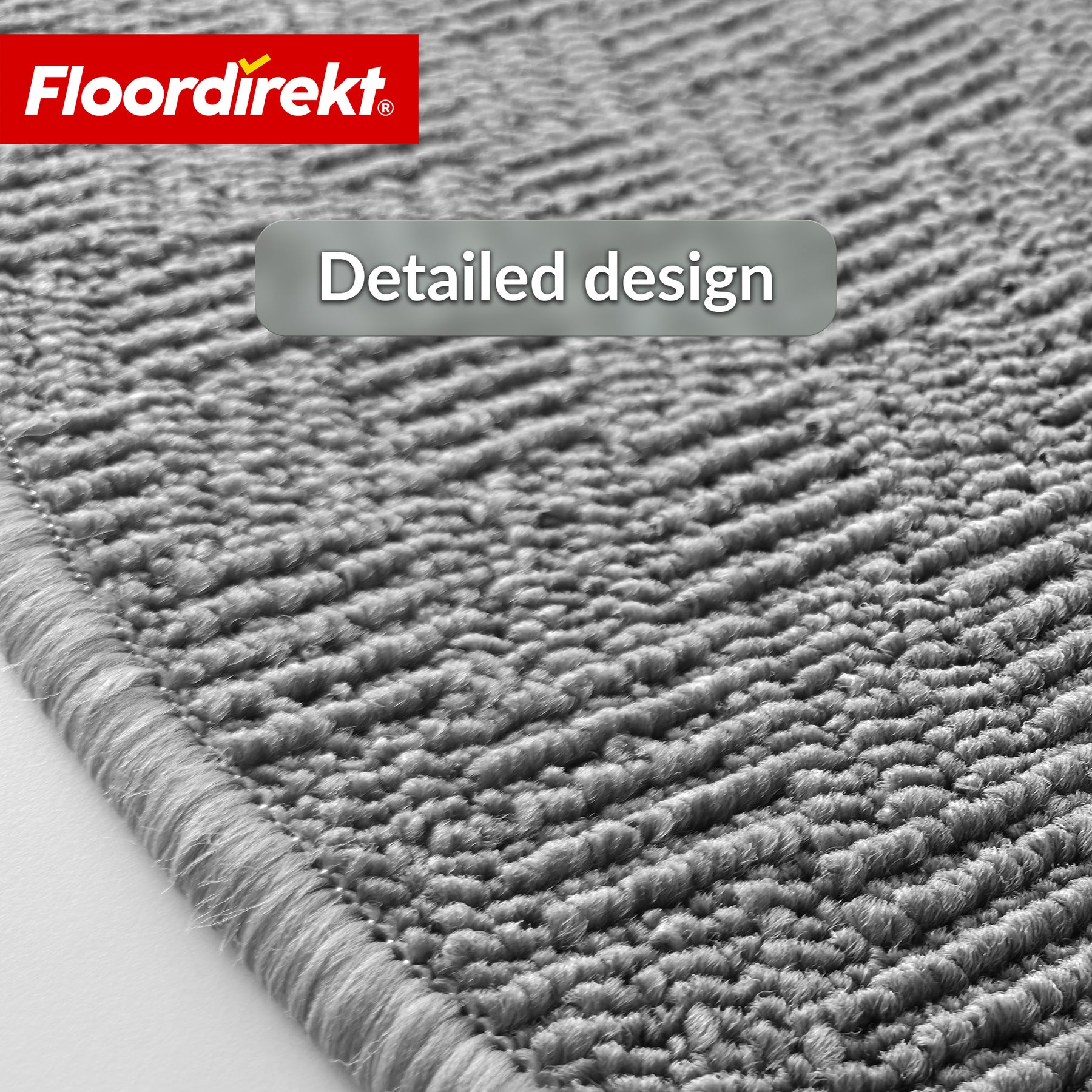 Stair Tread Mat | Monaco | Non-Slip Polypropylene Stair Mat, Durable, Noise-Reducing & Easy-Care, Semi-Circular