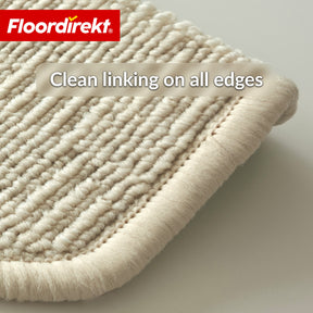 Stair Tread Mat | Monaco | Non-Slip Polypropylene Stair Mat, Durable, Noise-Reducing & Easy-Care, Semi-Circular