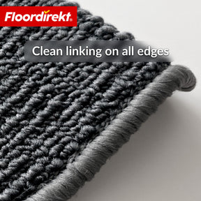 Stair Tread Mat | Monaco | Non-Slip Polypropylene Stair Mat, Durable, Noise-Reducing & Easy-Care, Semi-Circular
