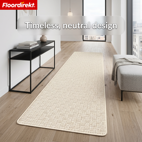Runner Rug | Monaco | Narrow Carpet with Binding, Easy-Care & Durable