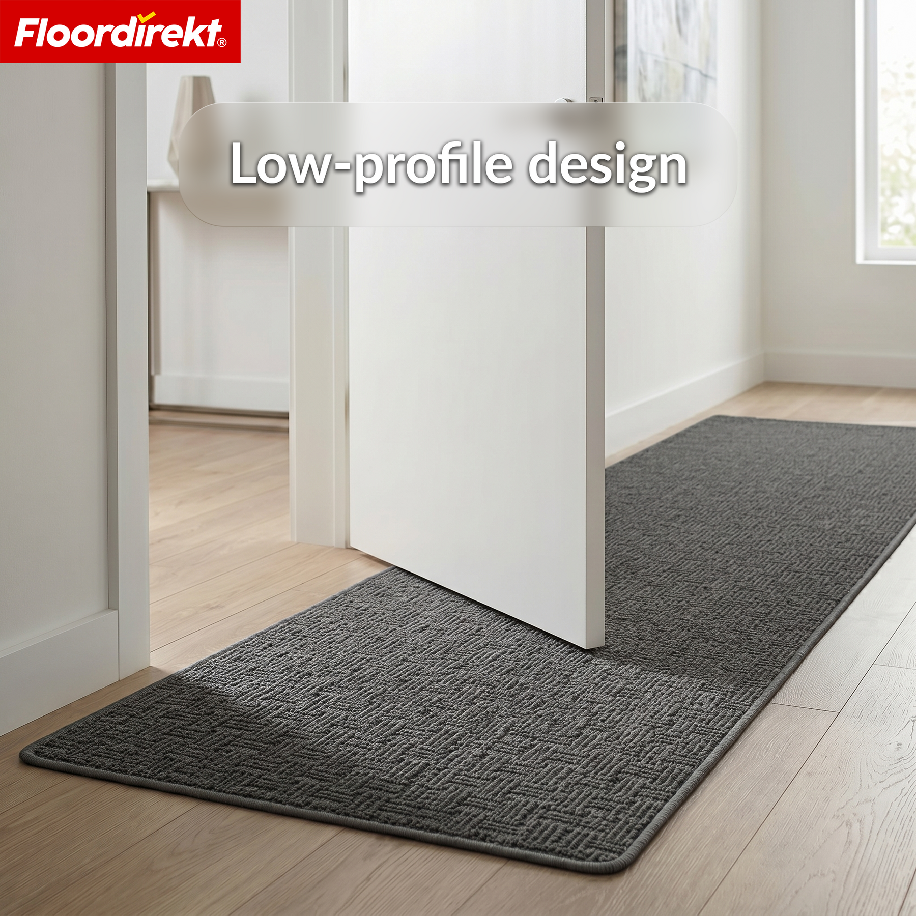 Runner Rug | Monaco | Narrow Carpet with Binding, Easy-Care & Durable