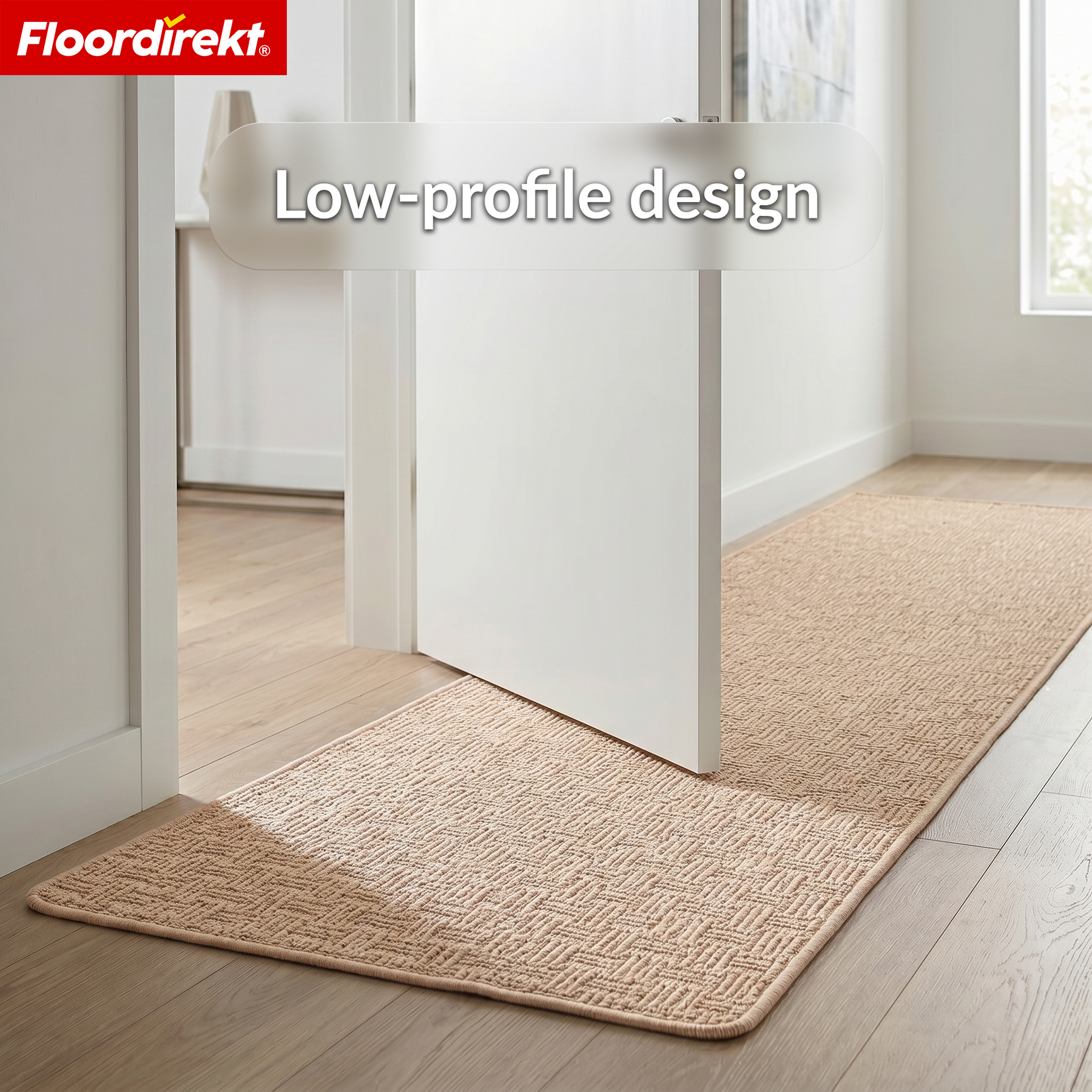 Runner Rug | Monaco | Narrow Carpet with Binding, Easy-Care & Durable