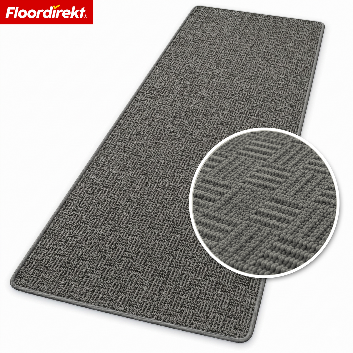 Runner Rug | Monaco | Narrow Carpet with Binding, Easy-Care & Durable