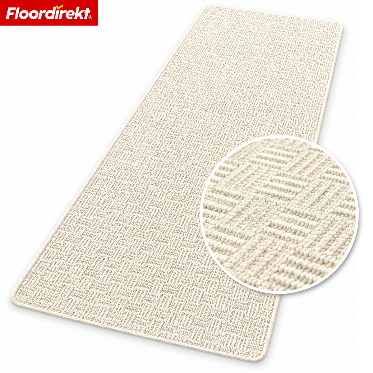 Runner Rug | Monaco | Narrow Carpet with Binding, Easy-Care & Durable