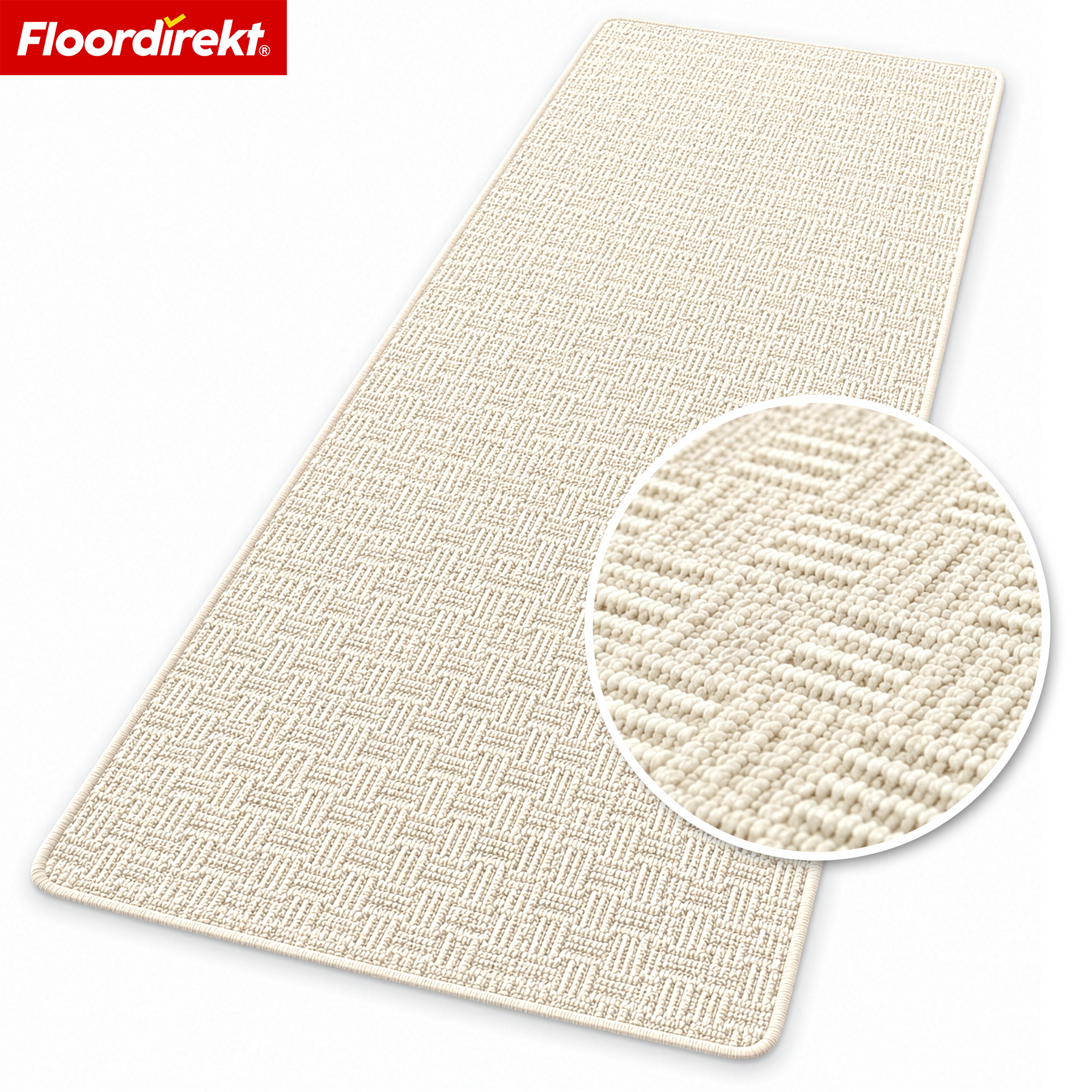 Runner Rug | Monaco | Narrow Carpet with Binding, Easy-Care & Durable