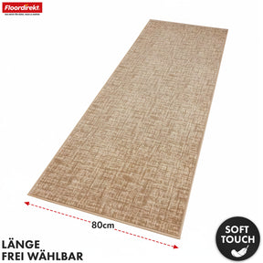 Runner Rug | Tessaro | Modern Hallway Runner for Hall, Kitchen & Entryway | Non-slip, durable & easy to clean | Available in various colors