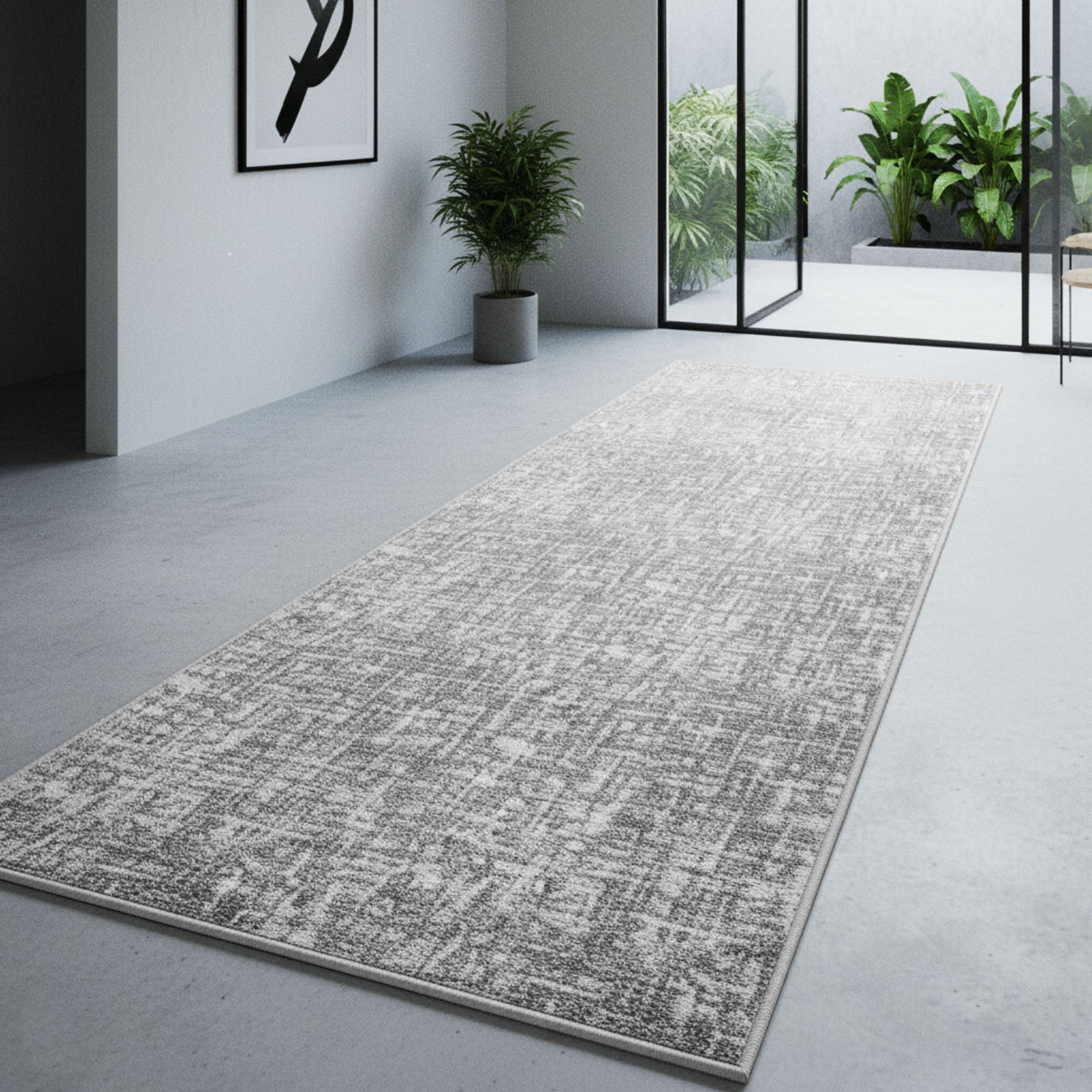 Runner Rug | Tessaro | Modern Hallway Runner for Hall, Kitchen & Entryway | Non-slip, durable & easy to clean | Available in various colors