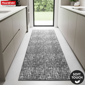Runner Rug | Tessaro | Modern Hallway Runner for Hall, Kitchen & Entryway | Non-slip, durable & easy to clean | Available in various colors
