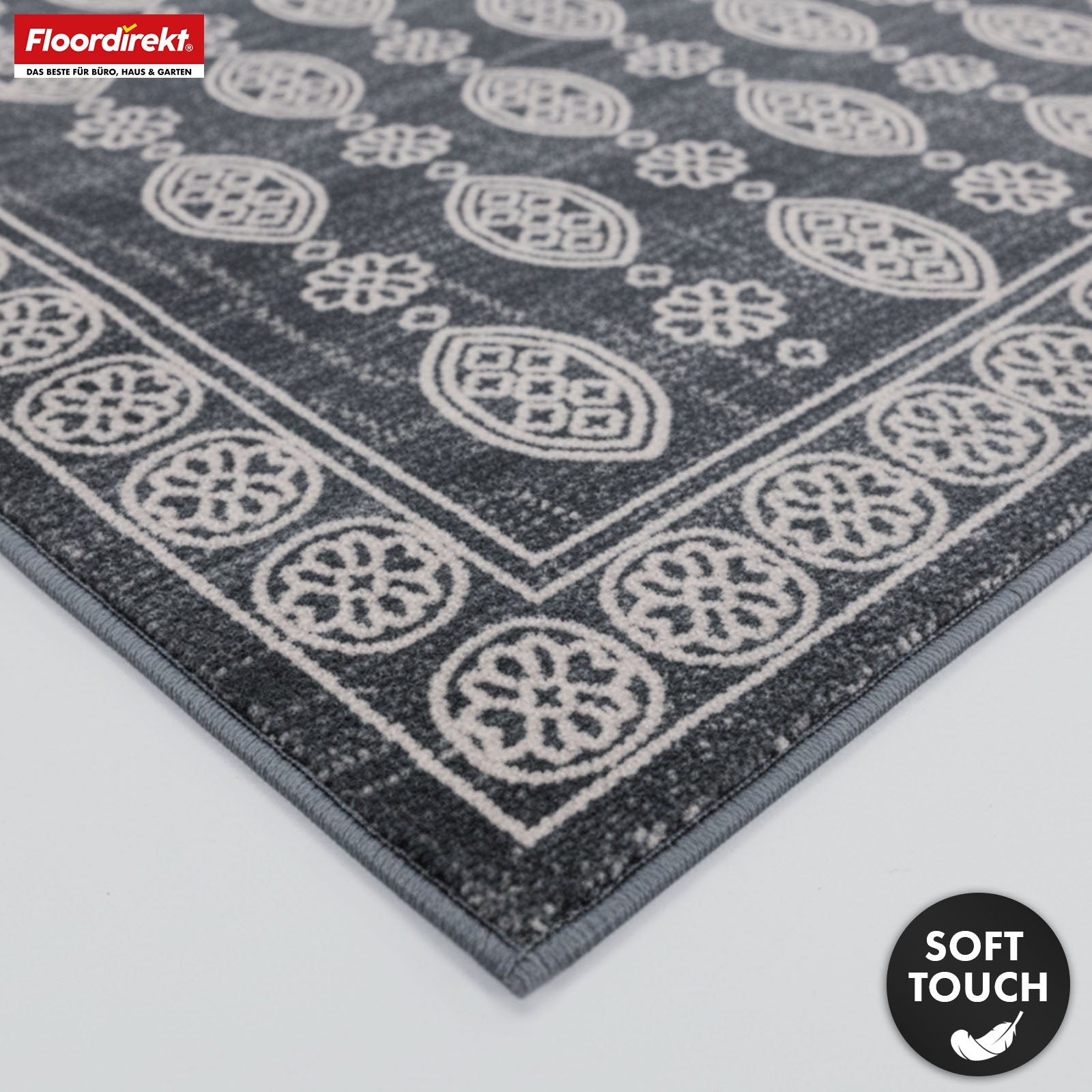 Area Rug | Marrakesh | Classic Rug with Oriental Pattern | Non-Slip, Durable & Easy to Clean | Available in Various Sizes