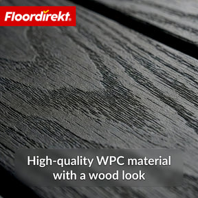 WPC Deck Tile | Noble 3D | Modern Click Tile 30 x 30 cm for Balcony & Terrace