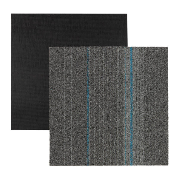 Nylon Carpet Tiles Sheffield 50 x 50 cm Easy Laying Floor Covering