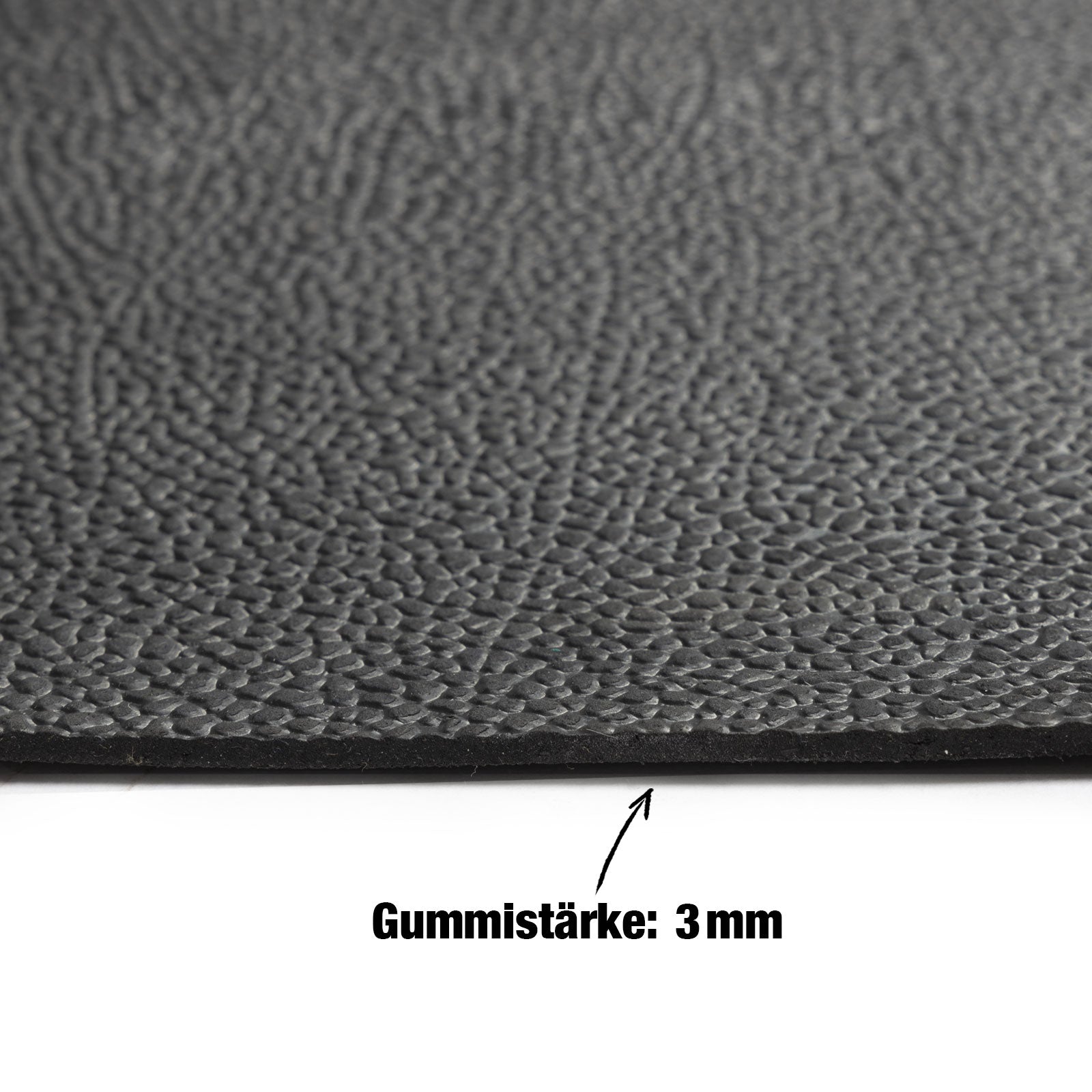 Corridore In Gomma Con Struttura Buccia D'Arancia &ndash; Spessore 3mm, Larghezza 140cm, Venduto Al Metro (Lunghezza 10m)