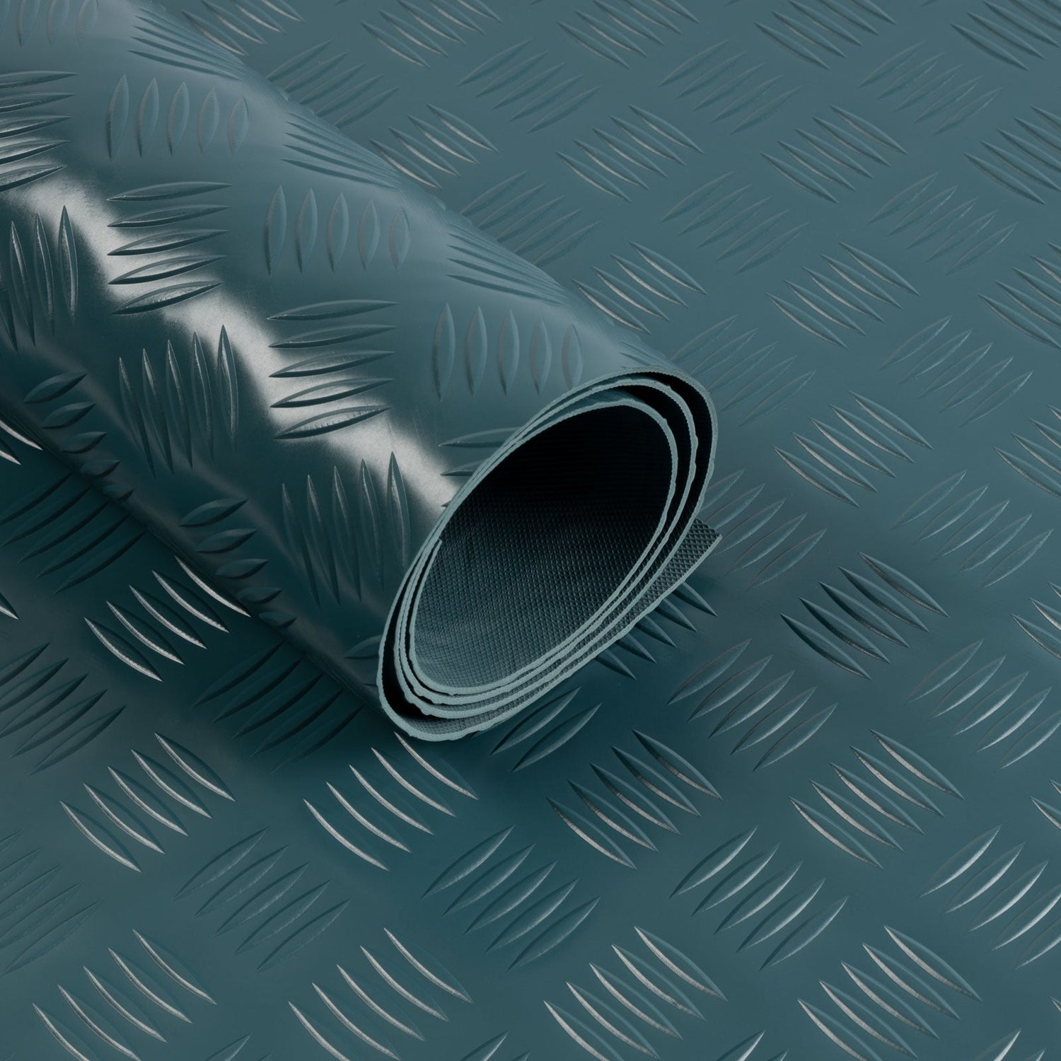 PVC Vinyl Flooring | Checker Plate | Various Colours | Thickness: 2 mm