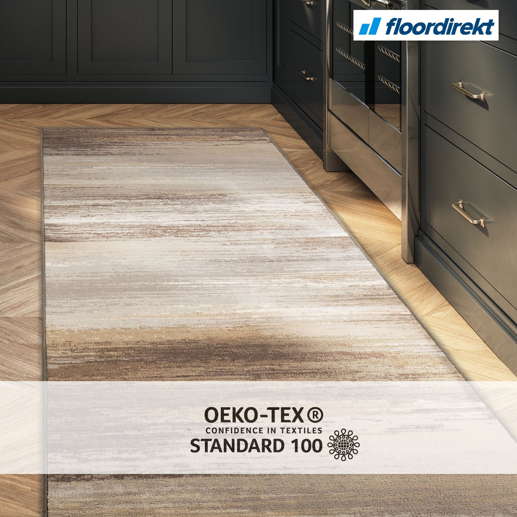 ✂ Made-To-Measure Carpet Runner | Coral | Multi-Runner | Modern Living Rug