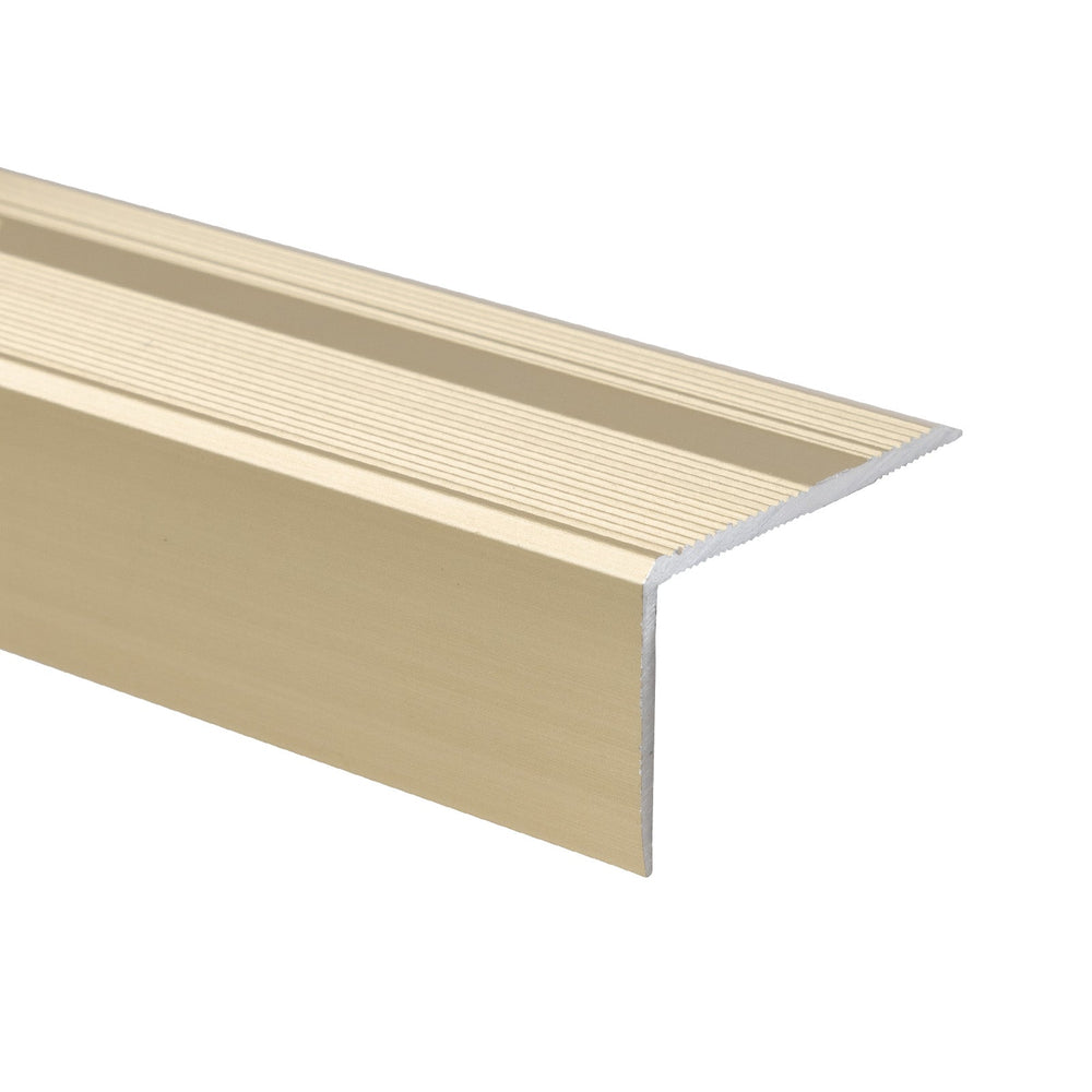 Stair Nosing Profile | NOVA | Aluminium | Pre-drilled | 40 x 25 mm