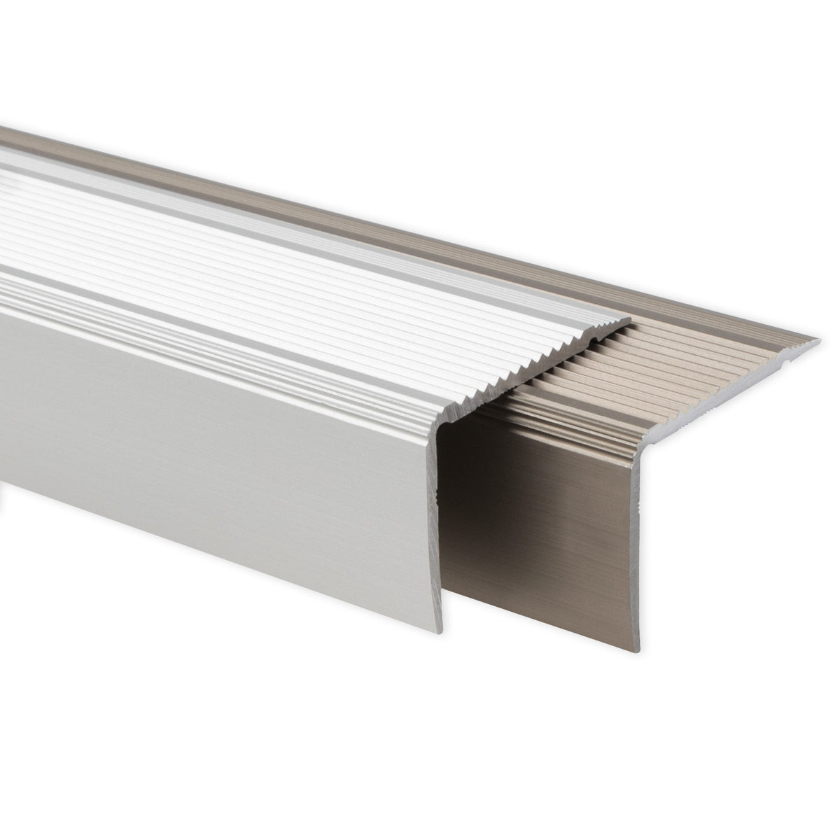 Stair Nosing Profile | NOVA | Aluminium | Pre-drilled