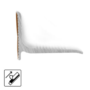 Aluminium Wall Skirting Profile | For Doors and Windows | Self-adhesive