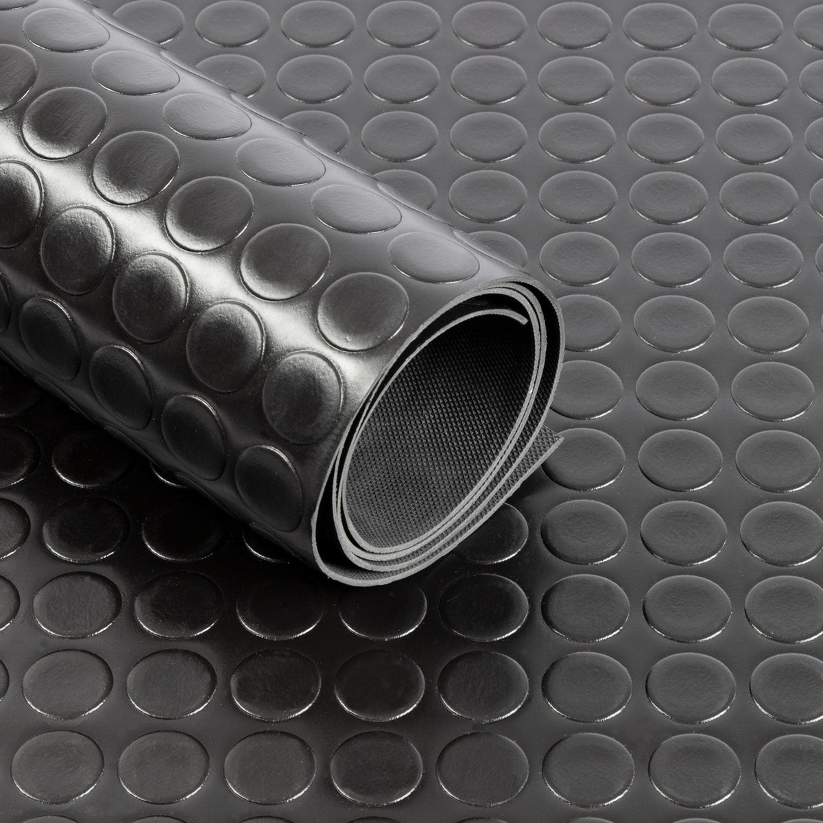 Pvc Cercle PVC Vinyl Flooring | Circular Studded | Various Colours | Thickness: 2