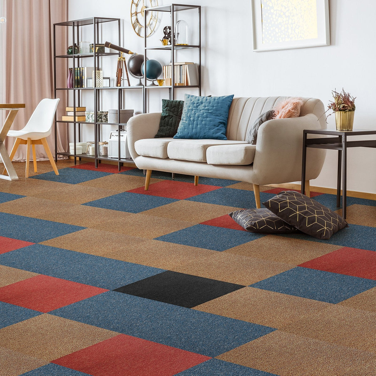 Carpet Tiles Many Colours Designs Various Sizes