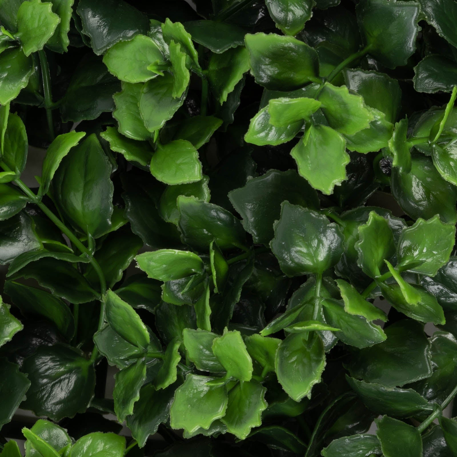 Artificial Plant Tile Pachysandra Plant Tiles for Wall Mounting
