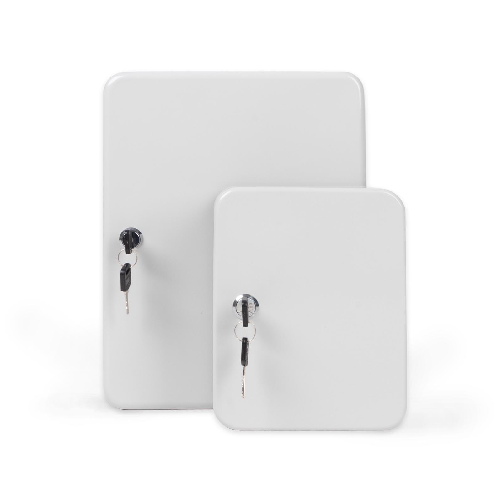 Wall Mounted Key Box | Steel Lacquered Key Safe | Mounting Material In