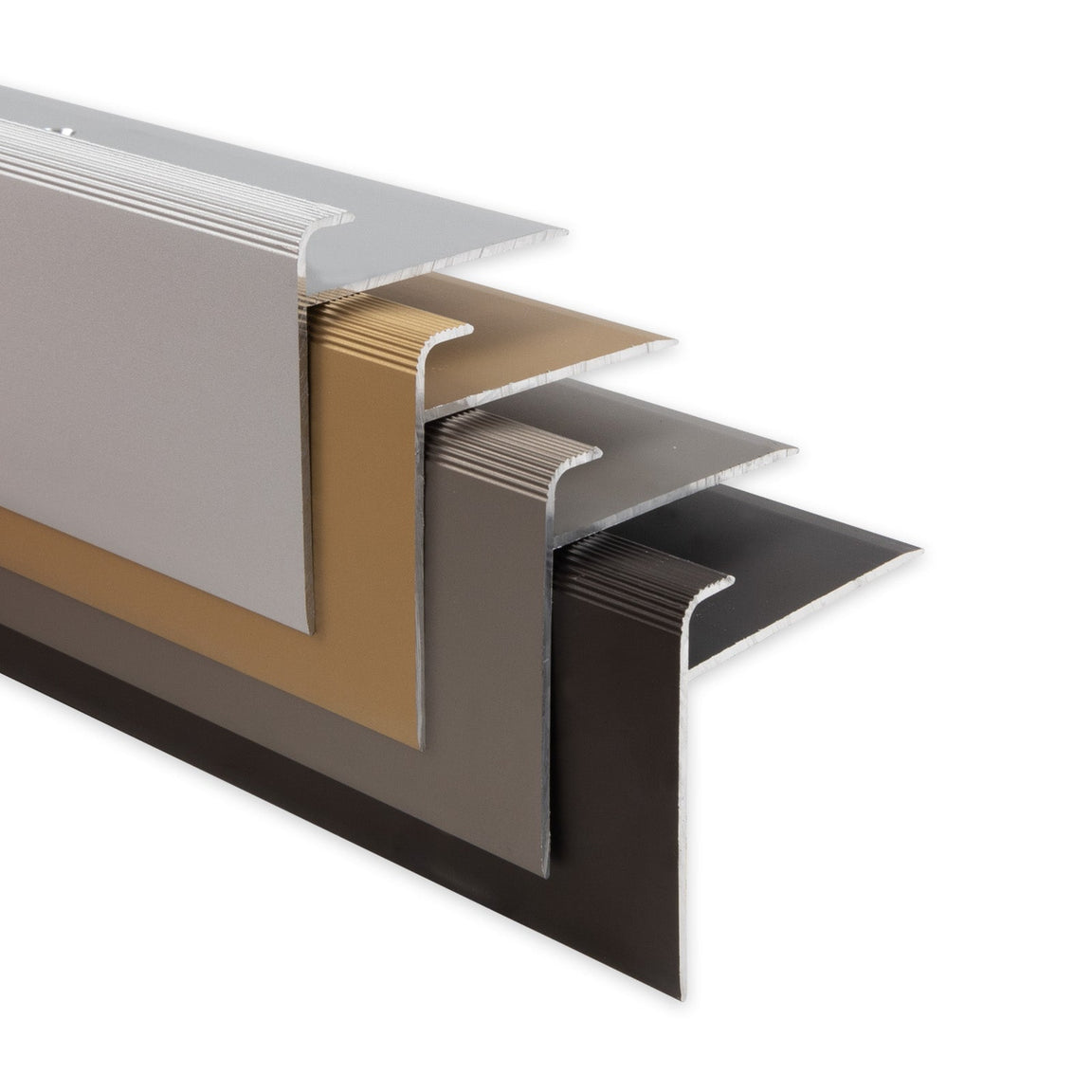 Stair Tread Nosing Profiles | Various Colours & Sizes | Easy ...
