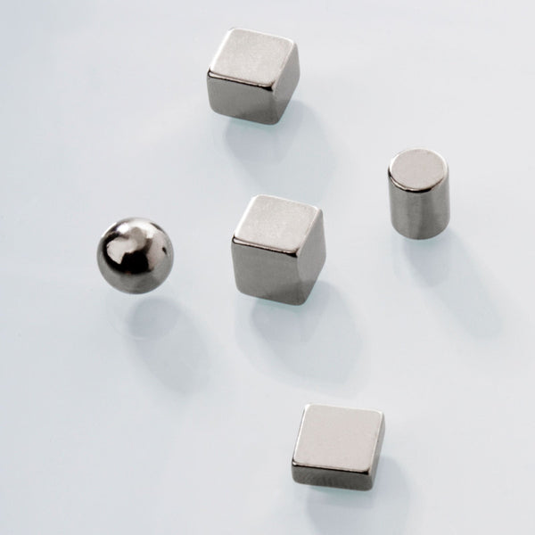 Neodym Mini-Stabmagnet 2x4,8mm  Rund, Zylinder, NdFeB Mini-Magnet