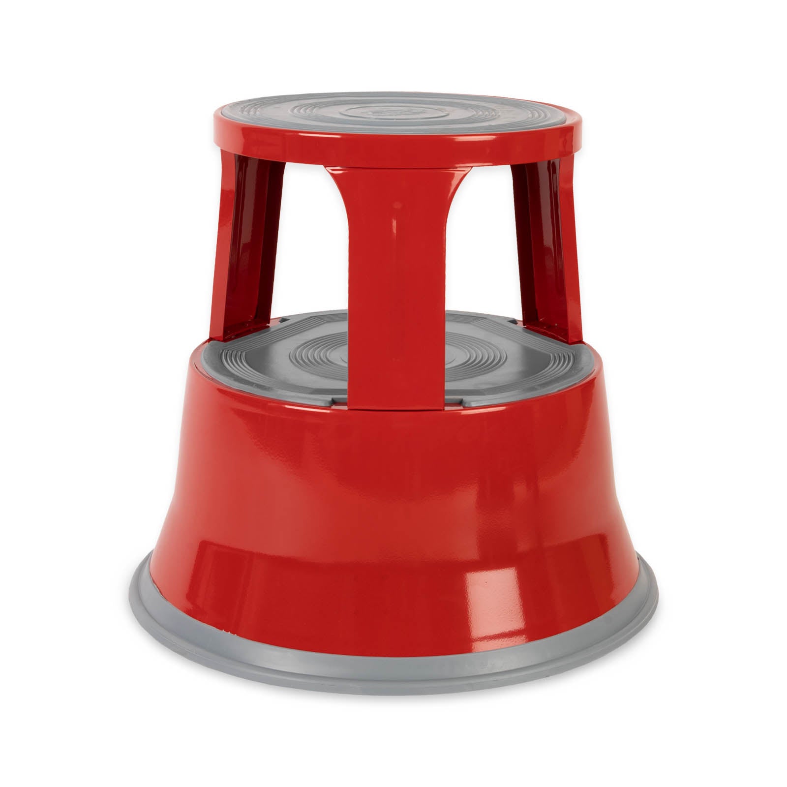 Rolling Step Stool | Retractable Castors | Steel | For Office Or Comme ...