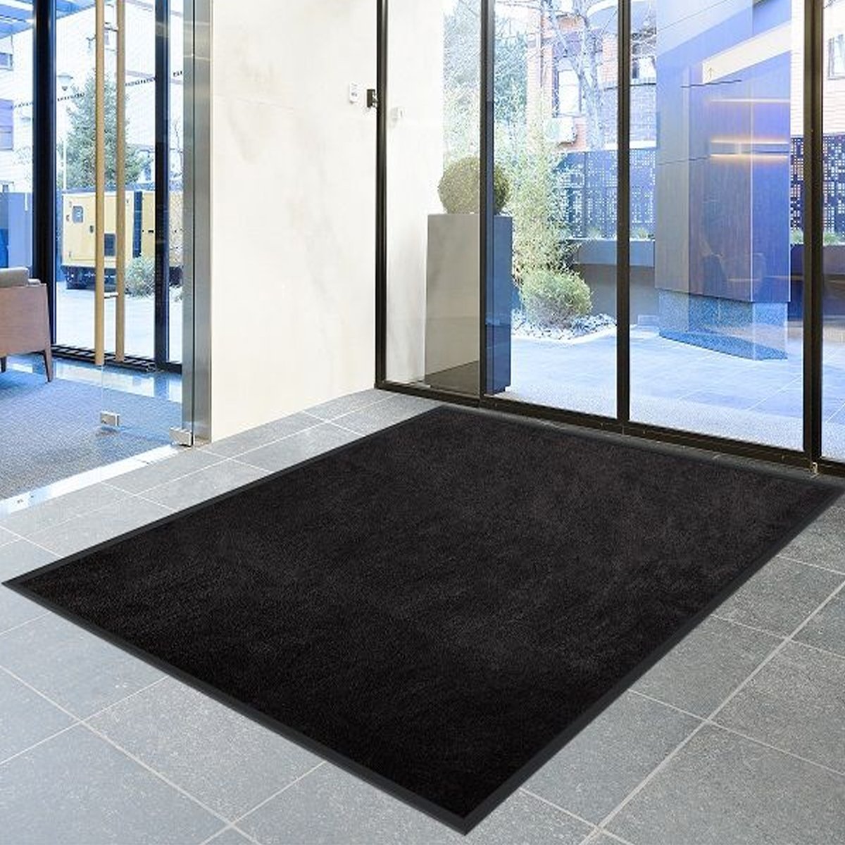 ✂ Commercial Entrance Mat | Bicolour Brilliant | Large Format Non-slip Door Mat