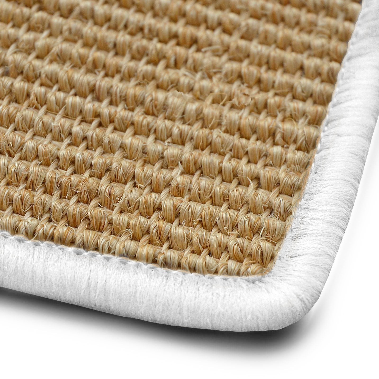 ✂ Sisal Rug Customised Size | Salvador Nature | Living Room Carpet