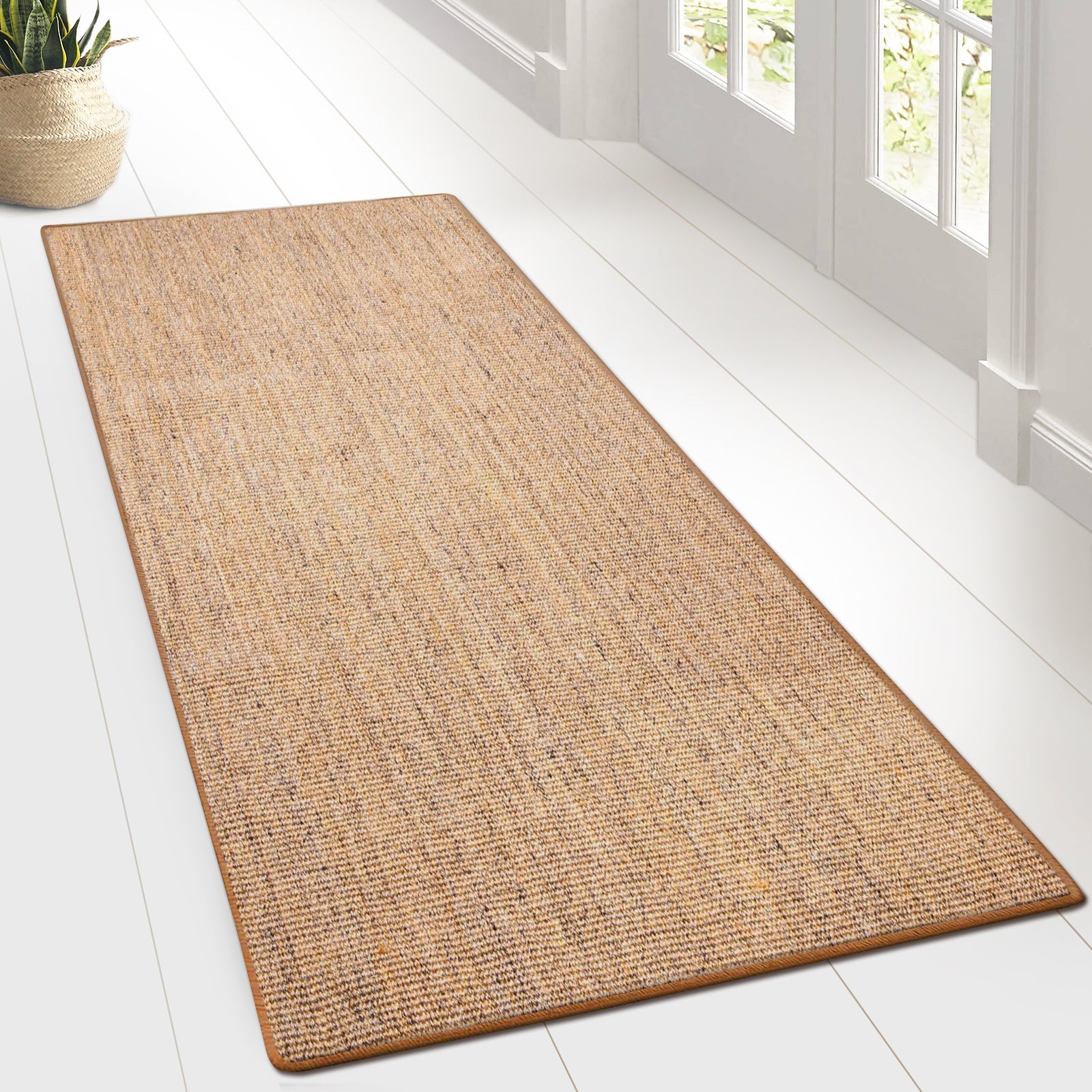 Sisal Rug Customised Size | Sylt | Living Room Carpet in Various Colou